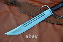 15 inches Long Blade Large Bowie-D Guard Handle-For Hunting, camping, Combat use