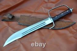 15 inches Long Blade Large Bowie-D Guard Handle-For Hunting, camping, Combat use