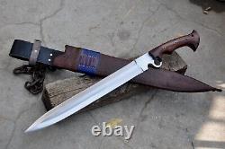 16 inches long Blade short sword-Forged sword-Tempered-sharpen-Ready to use