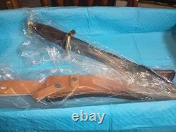 18 Hand Forged Bowie Knife With Leather Sheath