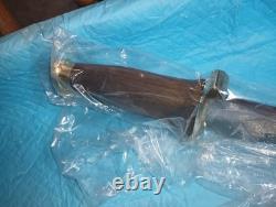 18 Hand Forged Bowie Knife With Leather Sheath