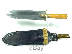 1880's U. S. ARMY SPRINGFIELD Hunting KNIFE & SCABBARD