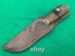 1920-30's SUPER RARE CASES TESTED XX Scarce BONE STAG Hunting Knife