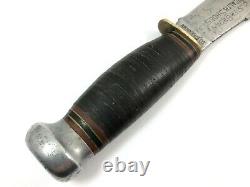 1930-1940 Marble's WOODCRAFT Knife Buster Brown Health Shoes + Sheath 6085-MXX