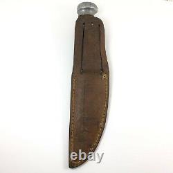 1930-1940 Marble's WOODCRAFT Knife Buster Brown Health Shoes + Sheath 6085-MXX