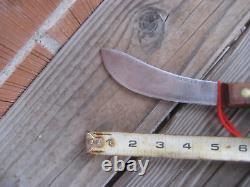 1930s Vtg 5 Curved Blade CASE XX Carbon Butcher Hunting Skinning Knife USA