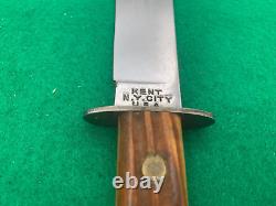 1931-1955 KENT scarce NEVER USED, OR SHARPENED BEAUTIFUL KNIFE & SHEATH