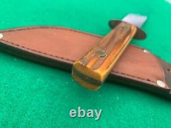 1931-1955 KENT scarce NEVER USED, OR SHARPENED BEAUTIFUL KNIFE & SHEATH