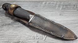 1932-1940 CASE TESTED XX MODEL 209-5 EXPERT FIXED BLADE HUNTING KNIFE With SHEATH