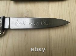 1938 WWII WKC Transitional German Boy Scout Youth Knife Solingen Germany