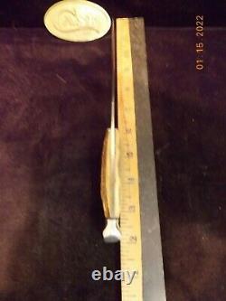 1940's Case Stag Grip 516-5 Knife withSheath Sharp Tight Ready To Work Hunting