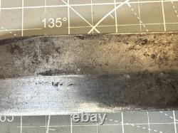 1950s EDGE BRAND Solingen Germany 068 Wood Handle Fixed Blade Bowie Knife Sheath