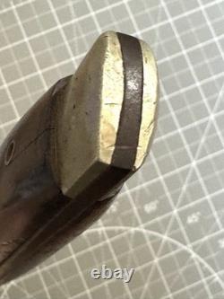 1950s EDGE BRAND Solingen Germany 068 Wood Handle Fixed Blade Bowie Knife Sheath