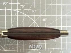 1950s EDGE BRAND Solingen Germany 068 Wood Handle Fixed Blade Bowie Knife Sheath