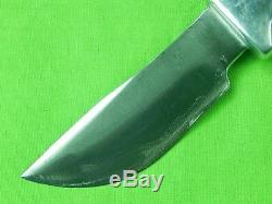 1956-58 Custom Hand Made R. H. RUANA Large S Marked Skinner Hunting Knife Sheath