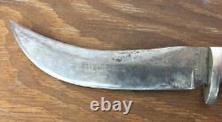 1960's RARE SOLINGEN GERMANY STAG BONE OTHELLO 5in Blade HUNTING KNIFE 9 1/2 L