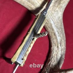 1960s Keystone Stag Solingen Hunting Fixed Blade Knife Multi Tool Sheath No 231