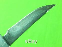 1962-83 Custom Hand Made R. H. RUANA Model 11A M Stamped Stag Hunting Knife