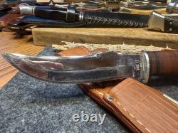 1965-1969 CaseXX 323-5 Fixed Blade Hunting Knife Original Sheath Nice Condition