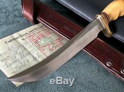 1966 Rare Randall Knife Model 4-7 with Custon Vintage Quick Draw Concealed Sheath