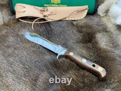 1967 Puma 6399 White Hunter With Jacaranda Handles With Green Puma Pouch Mint