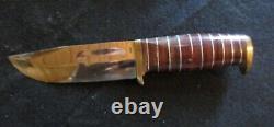 1968 Gil Hibben Design Tak Fukuta Made Japan Elmer Keith Skinner Hunting Knife