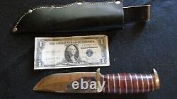 1968 Gil Hibben Design Tak Fukuta Made Japan Elmer Keith Skinner Hunting Knife