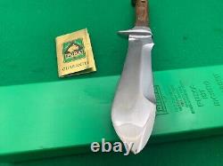 1969 PUMA SCARACE WHITE HUNTER 54YRS OLD rare KNIFE, SHEATH, BOX & papers