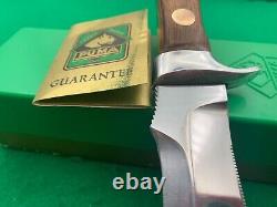 1969 PUMA SCARACE WHITE HUNTER 54YRS OLD rare KNIFE, SHEATH, BOX & papers