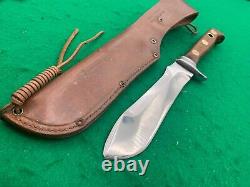 1969 PUMA SCARACE WHITE HUNTER 54YRS OLD rare KNIFE, SHEATH, BOX & papers