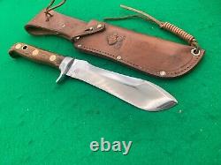 1969 PUMA SCARACE WHITE HUNTER 54YRS OLD rare KNIFE, SHEATH, BOX & papers