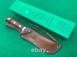 1969 PUMA SCARACE WHITE HUNTER 54YRS OLD rare KNIFE, SHEATH, BOX & papers