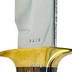 1974 Smith & Wesson Blackie Collins Hunting Knife 6010 #3792 withSheath