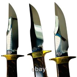 1974 Smith & Wesson Blackie Collins Hunting Knife 6010 #3792 withSheath