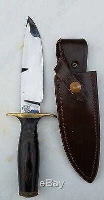1974 Smith & Wesson Bowie Survival Knife & OG Sheath-Excellent! FREE USA Ship