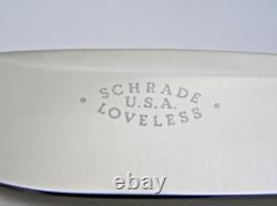 1975 Schrade Loveless RL-2 Drop Point Hunter with Sheath, Original Papers and Box