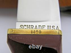 1975 Schrade Loveless RL-2 Drop Point Hunter with Sheath, Original Papers and Box