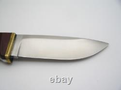 1975 Schrade Loveless RL-2 Drop Point Hunter with Sheath, Original Papers and Box