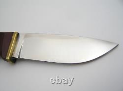 1975 Schrade Loveless RL-2 Drop Point Hunter with Sheath, Original Papers and Box