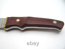 1975 Schrade Loveless RL-2 Drop Point Hunter with Sheath, Original Papers and Box