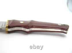 1975 Schrade Loveless RL-2 Drop Point Hunter with Sheath, Original Papers and Box