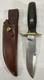1978 Smith And Wesson Bowie Survival Knife WithSerial # And Original Sheath