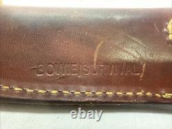 1978 Smith And Wesson Bowie Survival Knife WithSerial # And Original Sheath