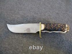 1980s SCHRADE UNCLE HENERY 171UH PRO HUNTER FIXED BLADE KNIFE- SHEATH/BOX/PAPERS