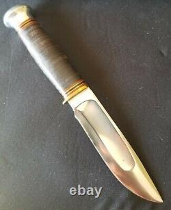 19Teens -1920 Vintage Marbles MSA Co. CANOE Bowie Knife The Real Deal Minty