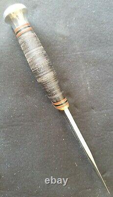 19Teens -1920 Vintage Marbles MSA Co. CANOE Bowie Knife The Real Deal Minty