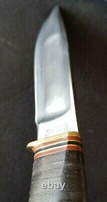 19Teens -1920 Vintage Marbles MSA Co. CANOE Bowie Knife The Real Deal Minty