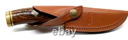2004 Buck 192 vanguard knife Signed Chuck Buck 08 191 Leather Sheath Nice Knife 2004 Buck 192 vanguard knife Signed Chuck Buck 08 191 Leather Sheath Nice Knife