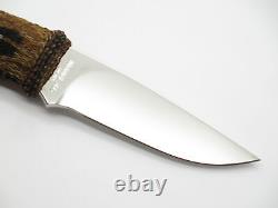 2005 Browning Seki Japan RMEF Elk Banquet LE Horsehair Fixed Blade Hunting Knife