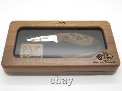 2005 Browning Seki Japan RMEF Elk Banquet LE Horsehair Fixed Blade Hunting Knife